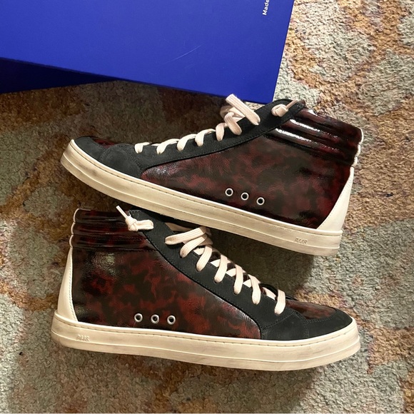 NEW P448 Skate High Top Sneaker sz 42, color: tortoise shell - Picture 8 of 12